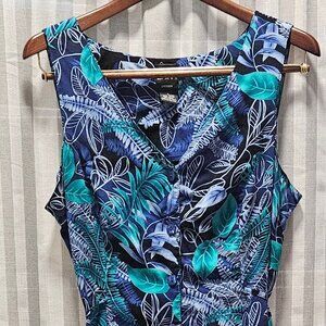 Long Sleeveless 3 Slitted Summer Erika Dress